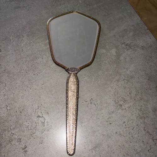 Vintage vanity mirror handheld - vanity,