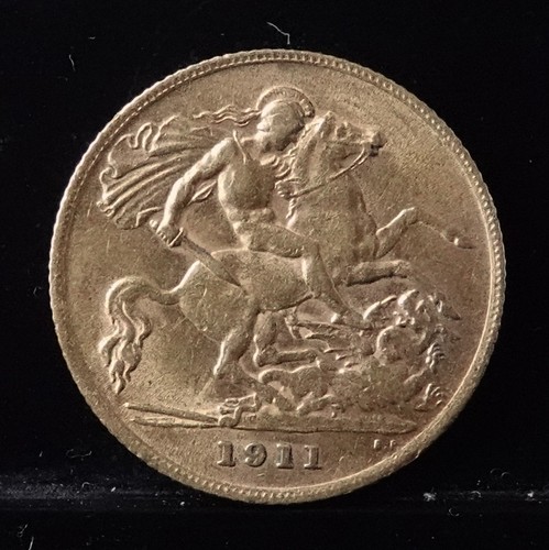 King george 1911 half - george,