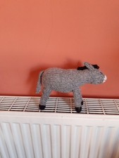 Newly hand knitted Grey Christmas Xmas Nativity Scene Donkey 
