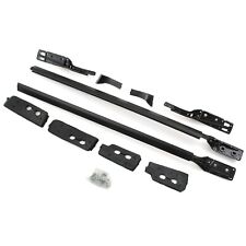 FULL LENGTH BLACK ROOF RAILS CARGO BARS BAR KIT SET FOR TOYOTA RAV4 MK4  13-15