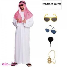 Mens Arab Sheikh Sultan Middle