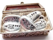 Solid Silver Pirate Bar -10g