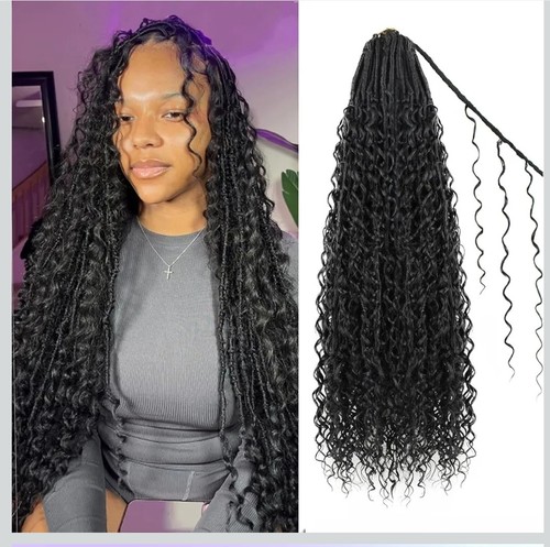 Boho faux locs crochet - boho,