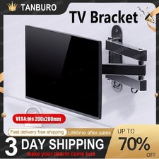 Swivel TV Wall Mount Bracket For 32 37 40 43 50 55 Inch Small LCD LED Monitor