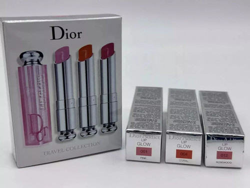 Dior addict lip glow trio - addict, pink