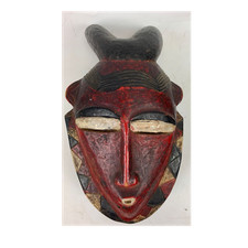 African Baule Style Carved