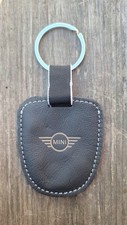 GENUINE BMW MINI FINDMATE TRACKER FOB LEATHER KEYFOB KEYRING CASE COVER POUCH. 