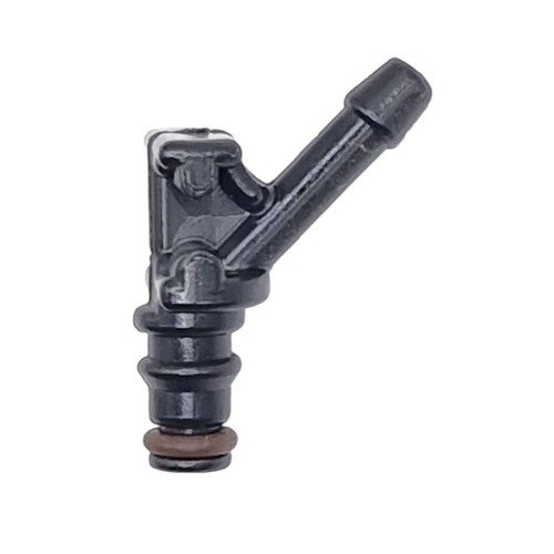 Shaped leak off connector - shaped,