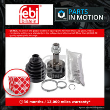 CV Joint fits FIAT PUNTO 188, 199 1.4 Front Outer 2003 on C.V. Driveshaft Febi