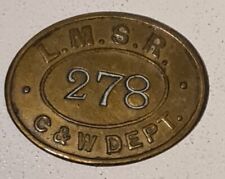L.M.S.R Railway Check Token