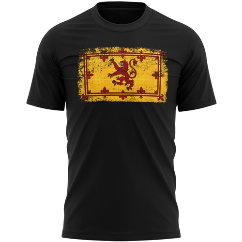 Scotland badge mens shirt - badge, t