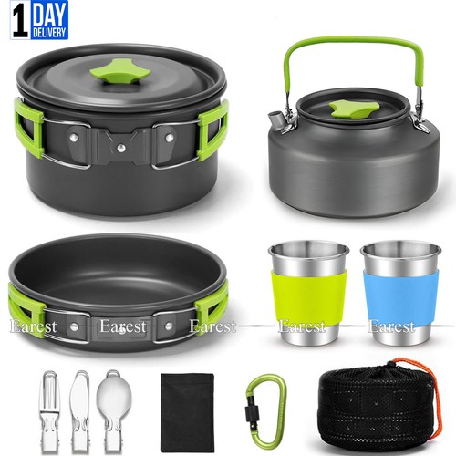 Camping cookware kit hiking - cookware,