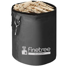 LARGE HEAVY DUTY PEG PEGS BAG PIN CLIPS CLOTHES LAUNDRY STORAGE WITH HOOK STORE