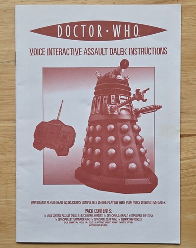 Dalek inch interactive - dalek,