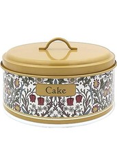 The Leonardo Collection Cake Tin with Lid Floral Pattern Vintage