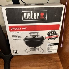 WEBER GRILL KETTLE 14IN SMOKEY
