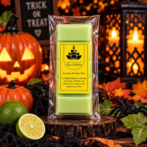 Handmade lemon lime fizz wax - lemon, &