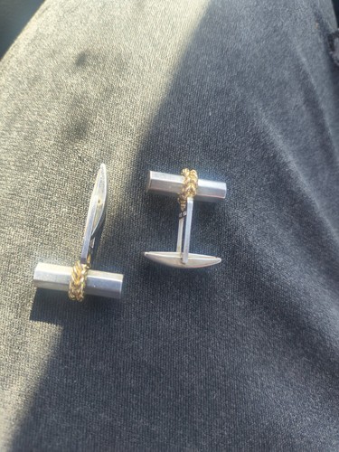Tiffany bar cufflinks - tiffany,