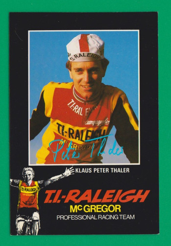 Cycling card klaus - cycling,