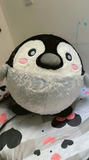 Giant penguin plush winter - plush,