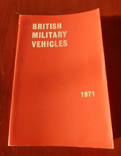 BRITISH MILITARY VEHICLES 1971