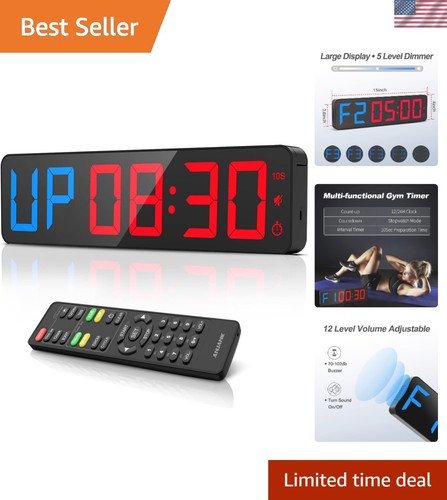 Led gym timer - gym, with