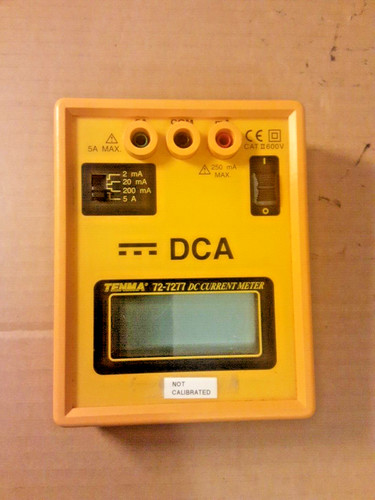 Tenma 7277 current - tenma, meter