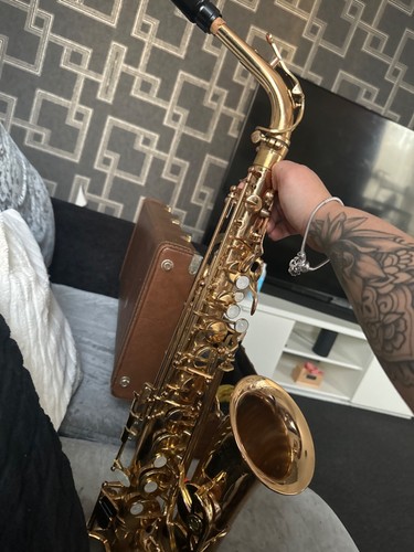 Gold saxophone elkhart - , series