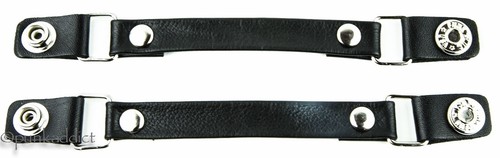 Genuine leather vest extender - genuine,
