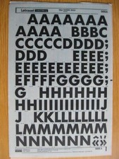 .1 x Letraset Upper Case