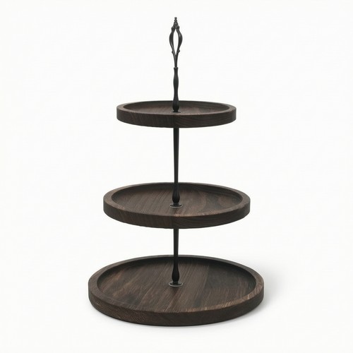 Tier cupcake stand wooden - cupcake,