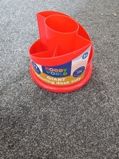 Hobby World Giant Spinning Desk Tidy Pen Holder Desk Organiser (empty) 