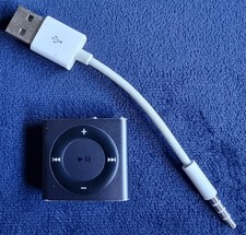 Poor battery - Apple iPod Shuffle 4th Gen - grey - 2GB Serial No: CC4QH40EGK6D