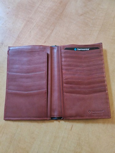Samsonite brown leather - samsonite, travel