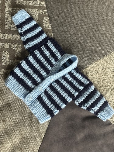 Newborn blue navy striped - newborn,