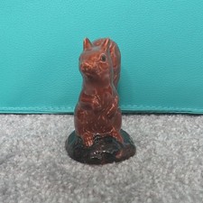 miniature Beneagles Scotch Whisky Decanter  red squirrel By Beswick - Empty