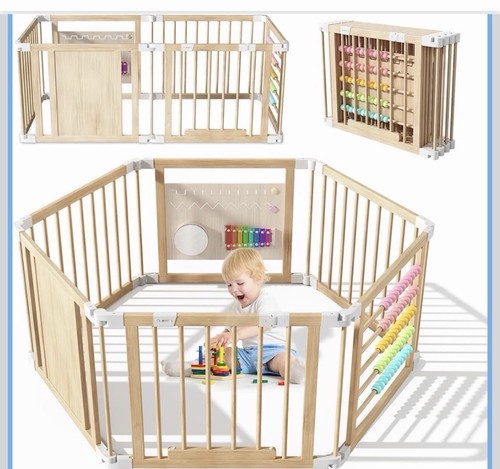 Baby playpen 160x80x61cm - -,