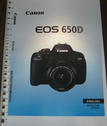 Canon eos 650d user manual - ,