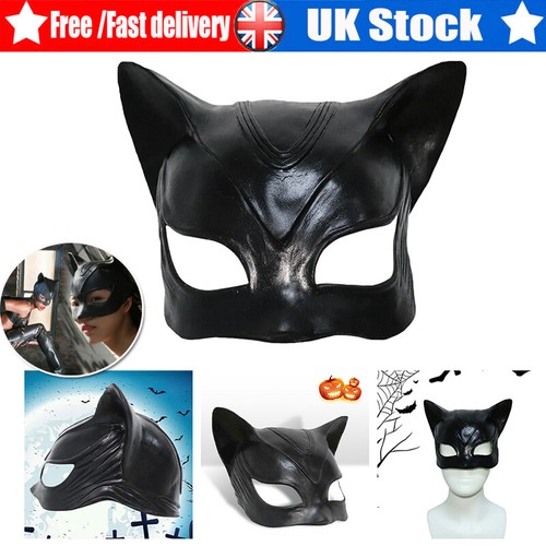 Womens cosplay black catwoman - black,