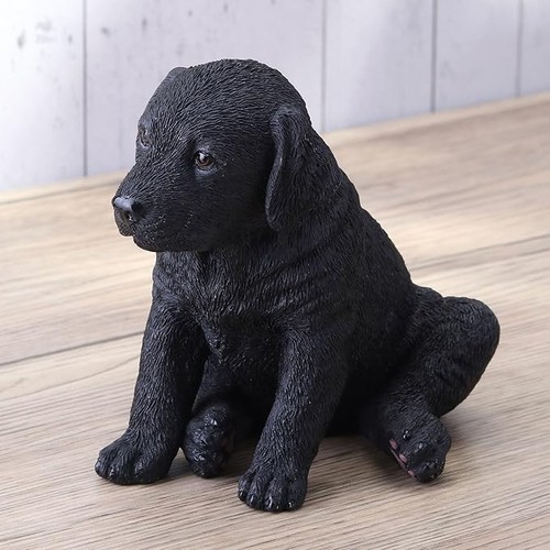 Polystone black labrador - polystone,