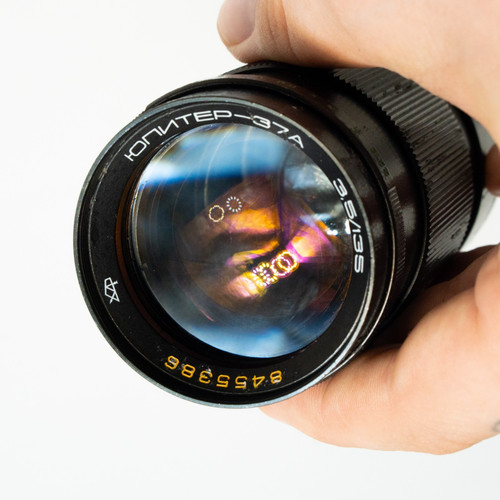 Jupiter 37a 135mm - f/3.5, m42