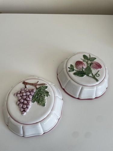 Pair ceramic baking vintage - baking,