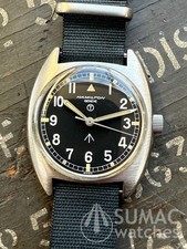 SERVICED &  V RARE - 1975 Hamilton Geneve W10 Royal Navy (0552) issue