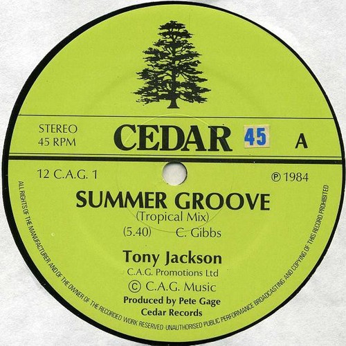 Tony jackson summer - summer, groove