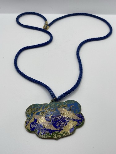 Vtg chinese cloisonné enamel - vtg,