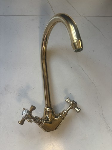 Kitchen mixer brass mono - kitchen, mixer,