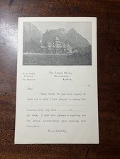 c.1920 Lodore Hotel Keswick