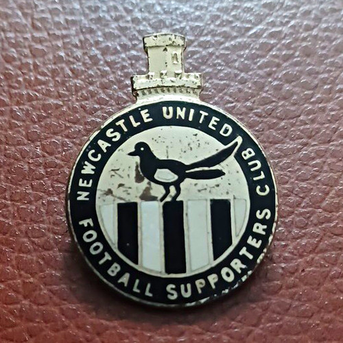 Newcastle united enamel - newcastle,