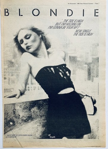 Blondie 1980 original poster - 1980,