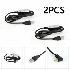 2X USB Charging Cable USB-DC-5B For YAESU VX-5R VX-6R VX-7R 150 VXA150 UK